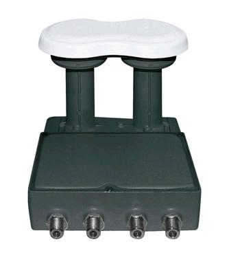 LNB konvertor Emos monoblok QUAD (4 výstupy)