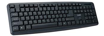 LOGIC klávesnica LK-10, CZ, USB (čierna)