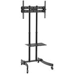 LOGILINK - TV stand cart, adjustable TV height, 37-70'', max. 40 kg