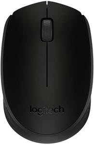 Logitech B170, bezdrôtová myš, optická, čierna
