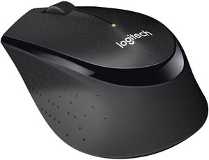 Logitech B330 Silent Plus, bezdrôtová myš, optická, čierna