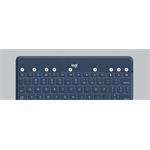Logitech Bluetooth Keyboard Folio Keys-To-Go, Classic Blue