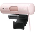 Logitech Brio 500, webkamera, ružová