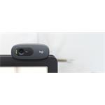 Logitech C270 HD Webcam, sivá, (nová, len poškodený obal)