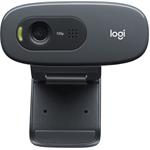 Logitech C270 HD Webcam, sivá