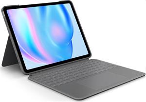 Logitech COMBO TOUCH pre iPad Air 11" (M2 a M3) a iPad Air (5.gen.) - šedá - CZ/SK - rozbalené