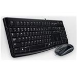 Logitech Desktop MK120, set klávesnica+myš, SK, USB, čierne prevedenie