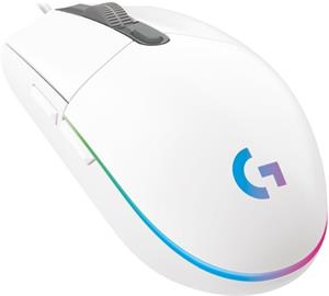 Logitech G102 2nd Gen LIGHTSYNC, herná myš, biela