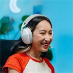 Logitech G321 LIGHTSPEED Headset, biely