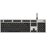 Logitech G413 Mechanical Gaming Keyboard, Silver, US international