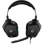 Logitech G432 Gaming Headset Leatherette, čierne, (rozbalené)
