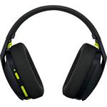 Logitech G435, bezdrôtové herné, čierne, (rozbalené)