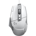 Logitech G502 X, herná myš, biela