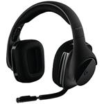 Logitech G533 Wireless, slúchadlá, čierne