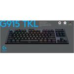 Logitech G915 TKL Lightspeed, GL Tactile, herná klávesnica, USB, US-INTL layout