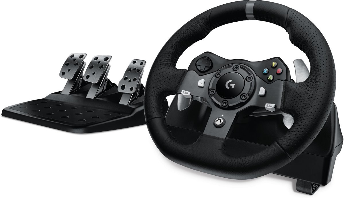 Logitech G920, sada volantu a pedálov, pre PC a Xbox One, (rozbalené)
