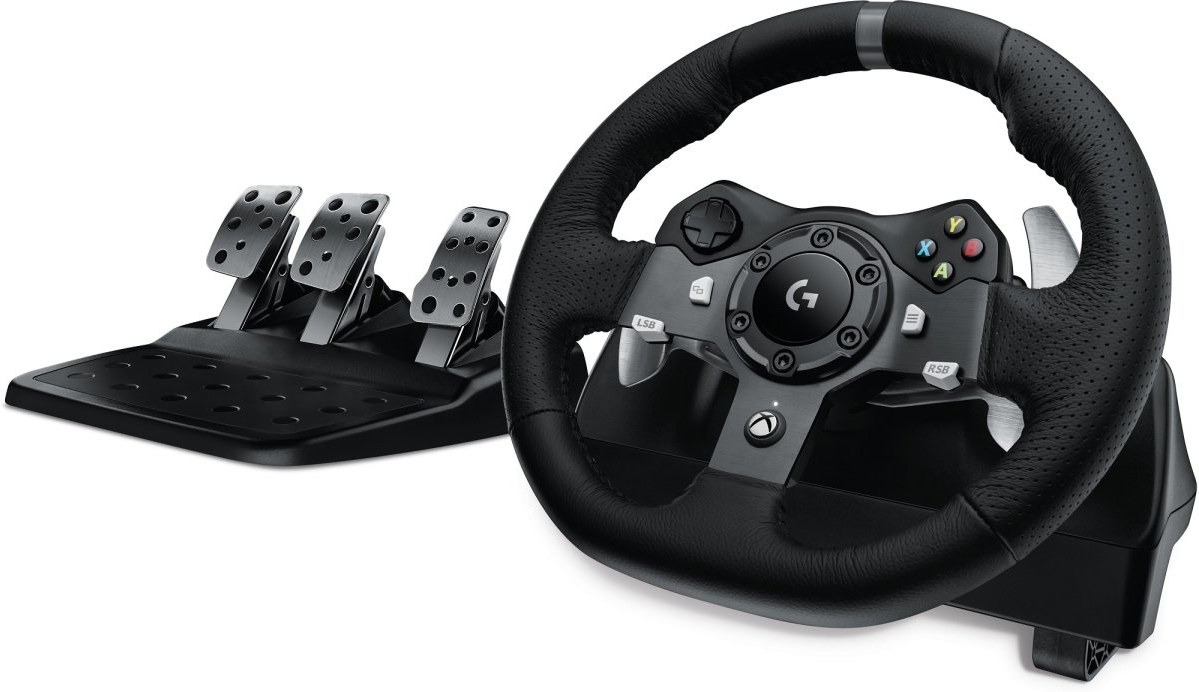 Logitech G920, sada volantu a pedálov, pre PC a Xbox One