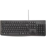 Logitech K120, klávesnica, ruská, čierna