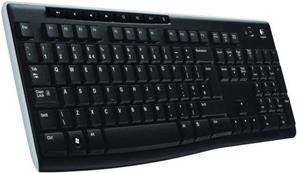 Logitech K270, klávesnica, bezdrôtová, CZ/SK, čierna