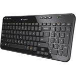 Logitech K360, bezdrôtová klávesnica, čierna, CZ/SK