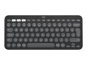 Logitech K380s Pebble Keys 2, US international, graphite