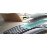 Logitech K860 ERGO, bezdrôtová delená klávesnica, CZ/SK, graphite