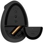 Logitech Lift Left Vertical Ergonomic Mouse for Business, pre ľavákov, čierna