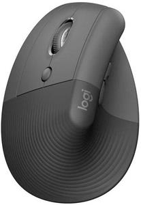 Logitech Lift Left Vertical Ergonomic Mouse for Business, pre ľavákov, čierna