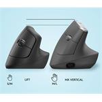 Logitech Lift Vertical Ergonomic Mouse for Business, čierna, (rozbalené)