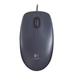 Logitech M100, optická myš, čierna
