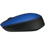 Logitech M171, bezdrôtová myš, optická, modrá