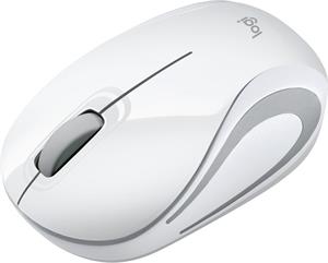 Logitech M187 Wireless Mini Mouse, biela