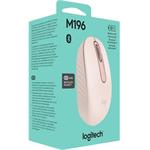 Logitech M196, bluetooth myš, biela