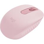 Logitech M196, bluetooth myš, ružová