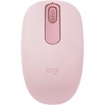 Logitech M196, bluetooth myš, ružová