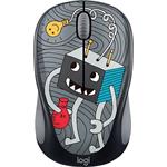 Logitech M238, myš (Doodle Collection - LIGHTBULB)