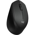 Logitech M330 Silent Plus, bezdrôtová tichá myš, čierna