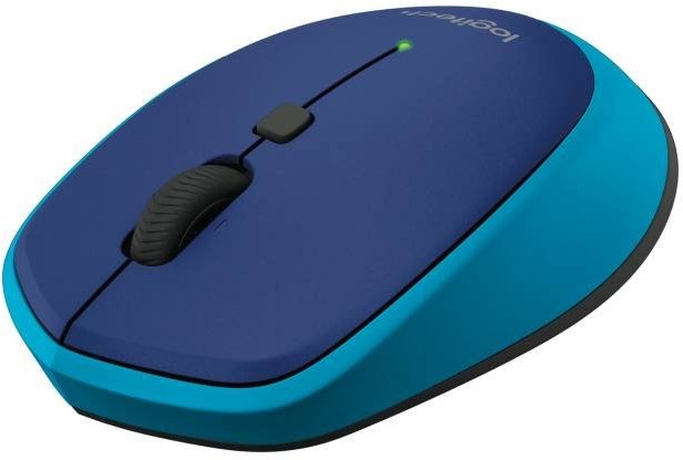 Logitech M335, bezdrôtová myš, optická, modrá
