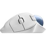 Logitech M575S ERGO, bezdrôtový trackball, sivobiela