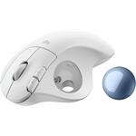 Logitech M575S ERGO, bezdrôtový trackball, sivobiela