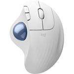 Logitech M575S ERGO, bezdrôtový trackball, sivobiela