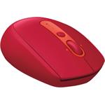 Logitech M590 Silent, myš, červená