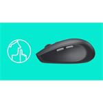 Logitech M590 Silent, myš, červená
