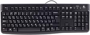 Logitech MK120, klávesnica a myš, ruská, čierna, (rozbalené)