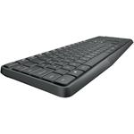 Logitech MK235, bezdrôtová klávesnica a myš, US, sivá