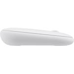 Logitech MK470 Slim Wireless Combo, SK/CZ, tichý set, biela
