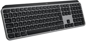 Logitech MX Keys for Mac, bezdrôtová klávesnica, US, strieborná