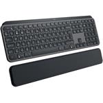 Logitech MX Keys + opierka zápästia, US layout, graphite
