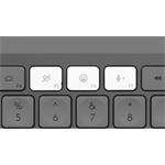 Logitech MX Keys S, bezdrôtová klávesnica, SK/CZ, graphite, (rozbalené)