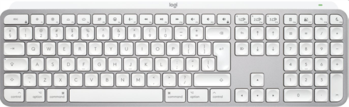 Logitech MX Keys S for MAC - bezdrôtová podsvietená klávesnica - US - bledošedá
